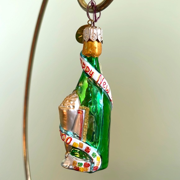 🎉HP🎉 Retired Christopher Radko "2000 Cheers" Gem - Picture 3 of 12